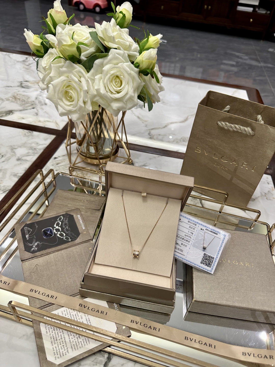 BVLGARI jewelry model 102